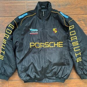 Porsche x Sparco x Toyo Jacket w/ Embroidery - Black